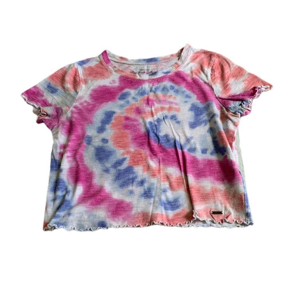 Hollister Crop Top tie dye